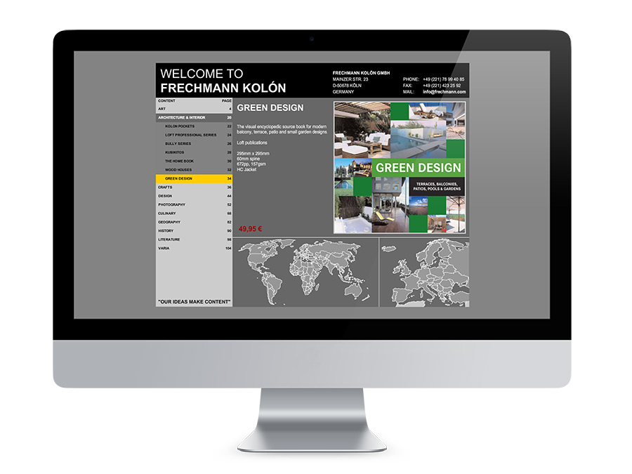 Könemann Verlags GmbH Webdesign Köln, Könemann Verlags GmbH