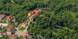 Luftbild Schloss Ballenstedt