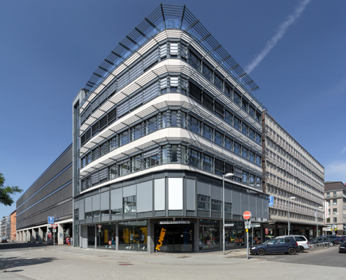 Architekturfotografie Einkaufszentrum Schillerstraße Hannover