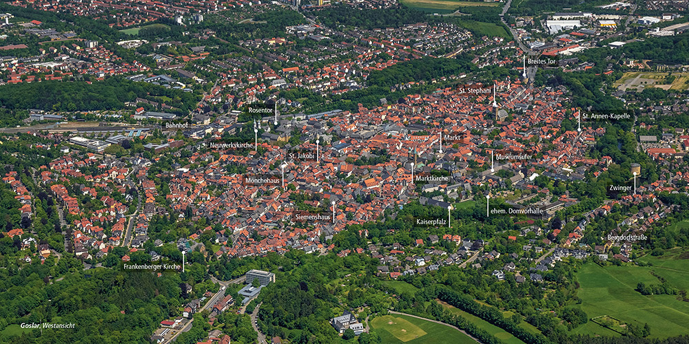 Goslar - Kaiserstadt, Bergbau und Weltkulturerbe | Stadtführer
