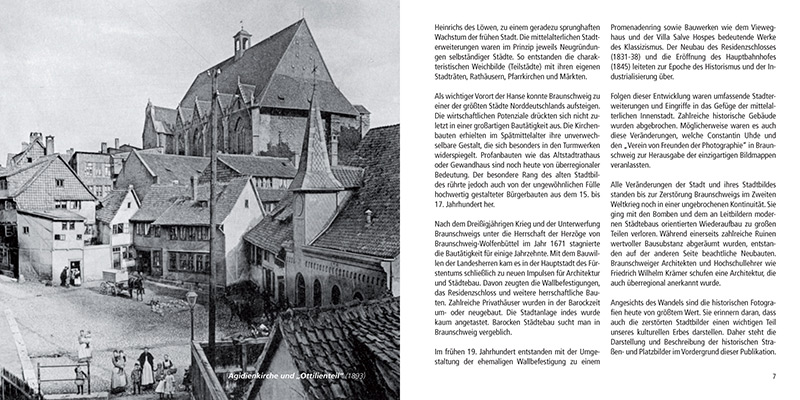 Braunschweig - Stadtbild im Wandel - 1893 und 2010