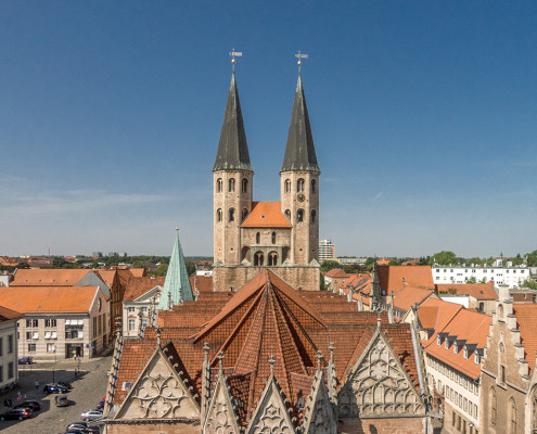 Luftbild St. Martini-Kirche Braunschweig | Sándor Kotyrba Fotografie