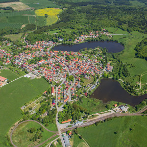 Luftbild Stiege Harz