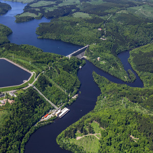 Luftbild Rappbode-Talsperre Harz