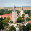 Luftbild Nordwestansicht Schloss Hessen