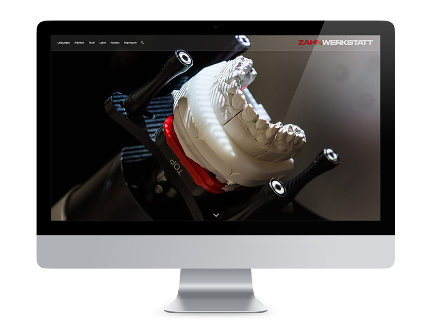 Webdesign Wernigerode, Dentallabor Zahnwerkstatt