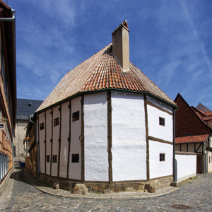 Fotografie Fachwerk | Ständerhaus Quedlinburg