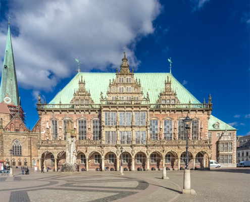 Rathaus Bremen | Architekturfotografie Sándor Kotyrba