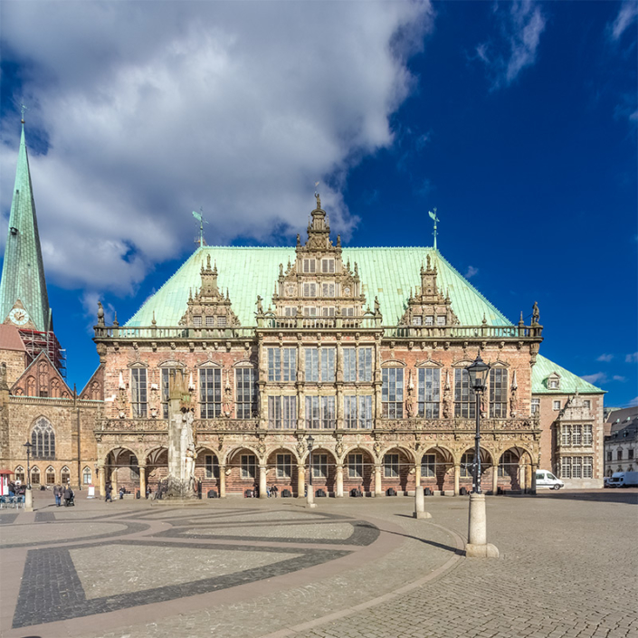 Rathaus Bremen | Architekturfotografie Sándor Kotyrba