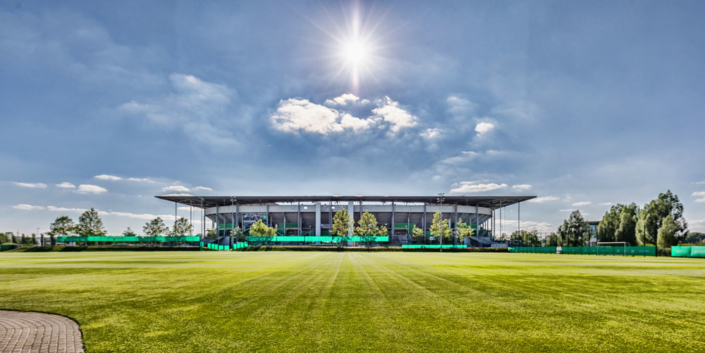 Vfl-Stadion (Ostansicht), Allerpark Wolfsburg | Sándor Kotyrba Architekturfotografie Allerpark Wolfsburg, Vfl-Stadion (Ostansicht) | Sándor Kotyrba Architekturfotografie
