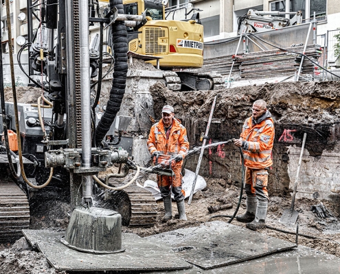 Furch Grundbau Berlin | Baustellenfotografie Sándor Kotyrba