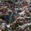 Markt Quedlinburg mit Marktkirche und Rathaus | Luftbildfotografie Sándor Kotyrba