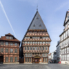 Ostansicht vom Knochenhaueramtshaus in Hildesheim.