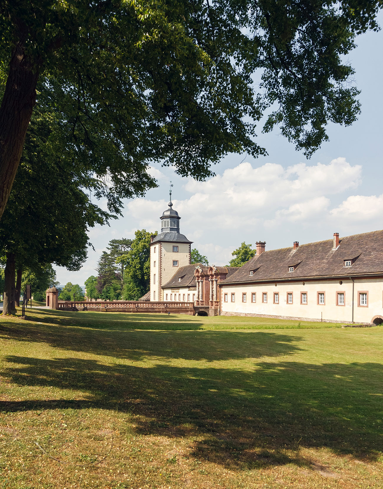 Südansicht der Toranlage